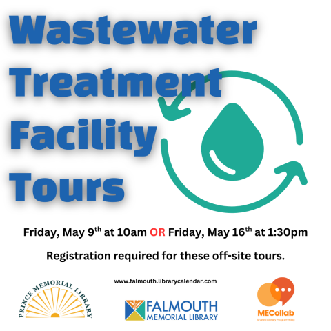 wastewater treatment facility tours may 9 10am may 16 1:30pm