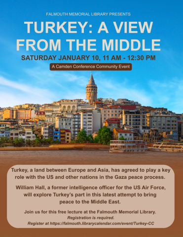 Turkey waterfront Turkey a View from the Middle East Camden Conference January 10