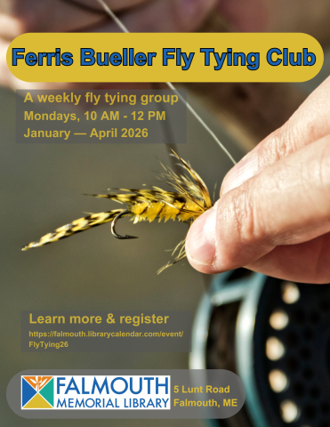 hands adding a fly to a fishing line