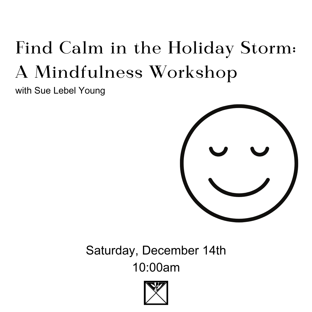 find calm in the holiday storm